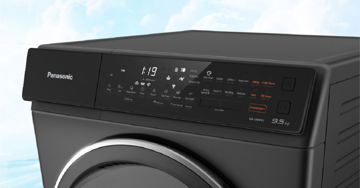 Máy giặt sấy Panasonic thế hệ mới, mua 1 "lời" 2