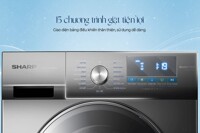 Máy giặt Sharp Inverter 11 kg ES-FM110CB đời mới 2025 giá chỉ từ 7,7 triệu đồng