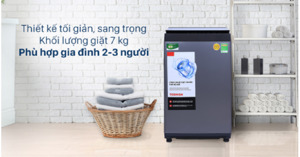 Máy giặt Toshiba 7kg giá bao nhiêu tiền, nơi bán uy tín
