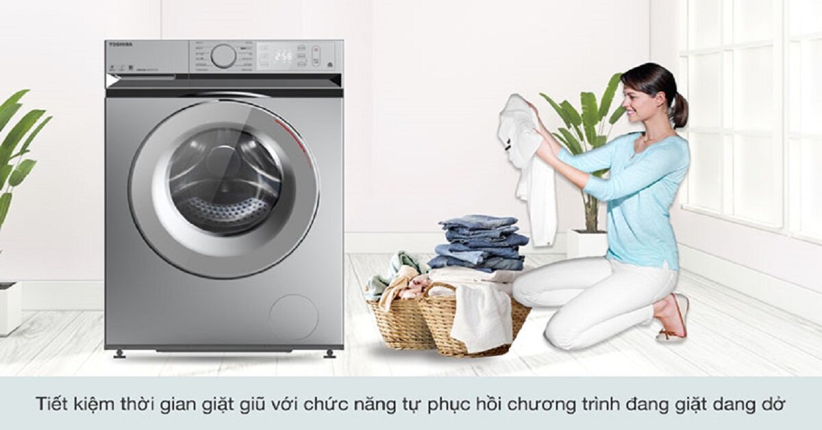 Máy giặt Toshiba 8kg và 8,5kg có những loại nào?