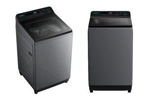 Máy giặt Toshiba cửa trên AW-T26D1600XV(MG) nổi bật nhờ giặt khỏe và tiết kiệm điện