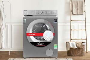 Máy giặt Toshiba lồng ngang Inverter 10.5 kg TW-BL115A2V SS giá siêu rẻ, chất lượng quá tốt cho năm 2025