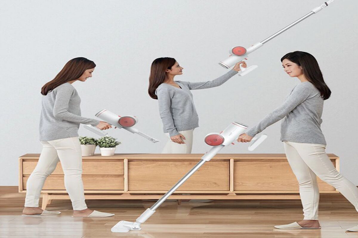 Máy hút bụi cầm tay Deerma VC25 Plus làm sạch mọi ngóc ngách trong ngôi nhà