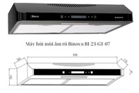 Máy hút mùi áp tường Binova BI-23-GT-07 lựa chọn hoàn hảo cho căn bếp Việt
