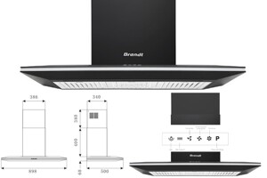 Máy hút mùi Brandt AD9905B sang trọng và thời thượng nên sắm trong năm 2025