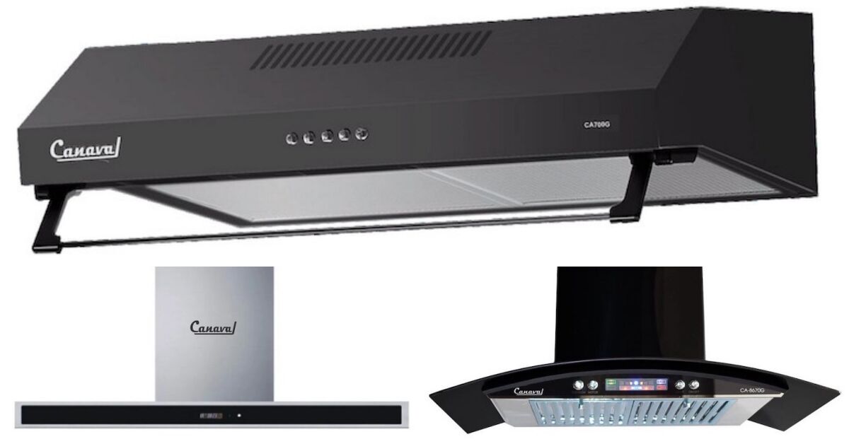 Máy hút mùi Canaval - Thiết bị hút mùi đa năng nhất 2023