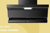 Máy hút mùi Comfee CH-90WJ07B “Lá chắn” vững chắc bảo vệ không khí căn bếp nhà bạn