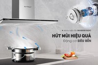 Máy hút mùi Eurosun EH-70AF75S kiểu dáng chữ “T” Shaped Tornado sang trọng và hiện đại