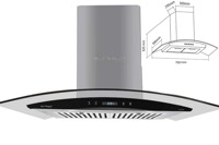 Máy hút mùi Eurosun EH-70K29S công suất hút mạnh mẽ, tiết kiệm điện năng