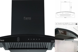 Máy hút mùi Fermi SH-002 hút sạch nhanh, bảo vệ sức khỏe gia đình