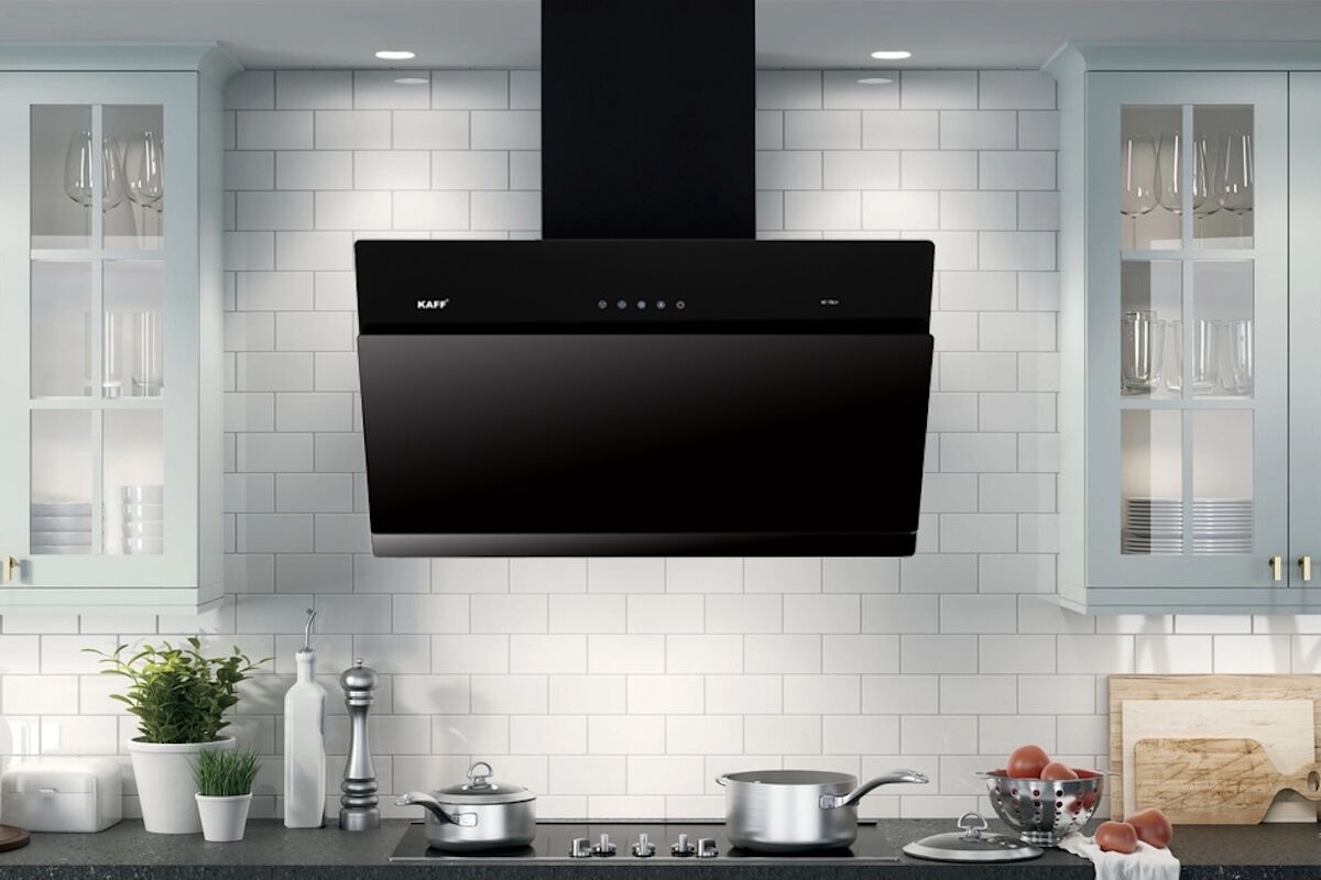 Máy hút mùi Kaff KF-70LH nghệ thuật thanh lọc không gian bếp hiện đại
