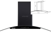 Máy hút mùi Kocher K-229V khơi dậy sự tinh tế cho không gian bếp