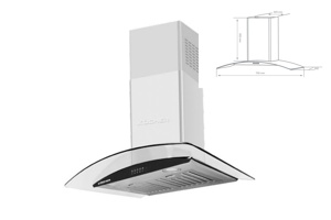 Máy hút mùi Kocher K-8070I công nghệ tiên tiến, khả năng hút mùi mạnh mẽ