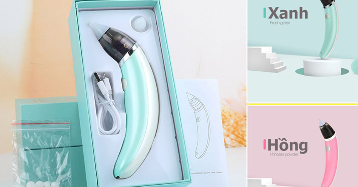 Máy hút mũi Little Bee cho trẻ em siêu tiện dụng đến từ Mỹ