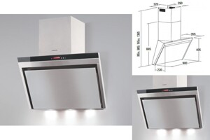 Máy hút mùi Nodor LIRA INOX 900 đỉnh cao công nghệ châu Âu cho căn bếp Việt hiện đại