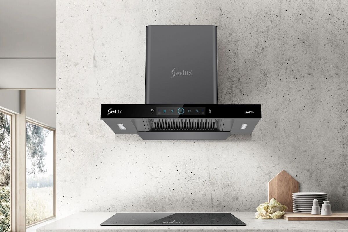 Máy hút mùi Sevilla SV-BT70 kiệt tác thiết kế cho không gian bếp hiện đại