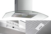 Máy hút mùi Teka NC 980 thiết kế sang trọng, hút mùi siêu mạnh