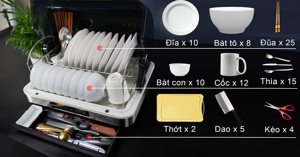 Máy khử trùng bát đĩa Winci KWC-UV007 có thực sự chất lượng?