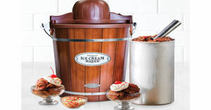 Máy làm kem thùng gỗ là gì? Cấu tạo của máy ra sao?