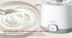 Máy làm sữa chua Lock Lock cung cấp nguồn sữa chua thơm ngon