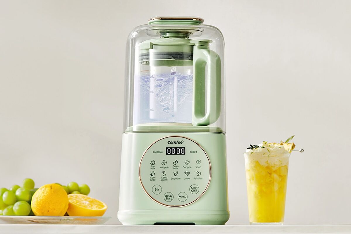 Máy làm sữa hạt Comfee CBL-50HGBHA0 hô biến nguyên liệu tự nhiên thành ly sữa hạt thơm ngon