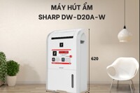 Máy lọc không khí hút ẩm Sharp DWD20A - siêu phẩm mùa nồm ẩm, giá chỉ 3.8 triệu đồng