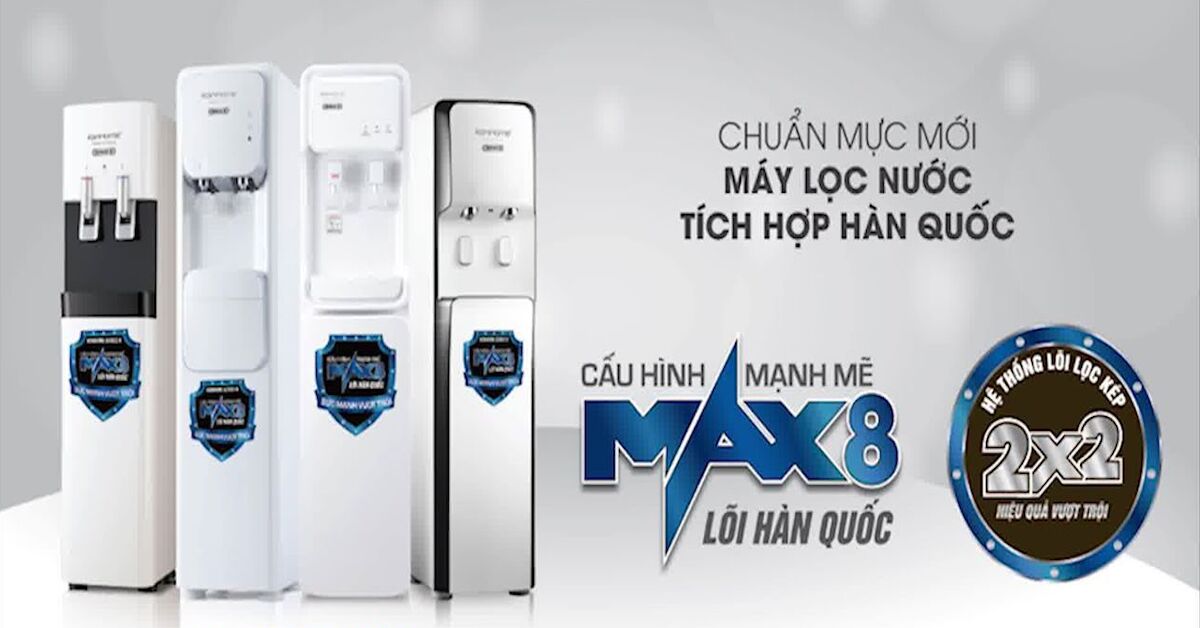Máy lọc nước KoriHome có tốt không? Top 3 sản phẩm bán chạy nhất 2021