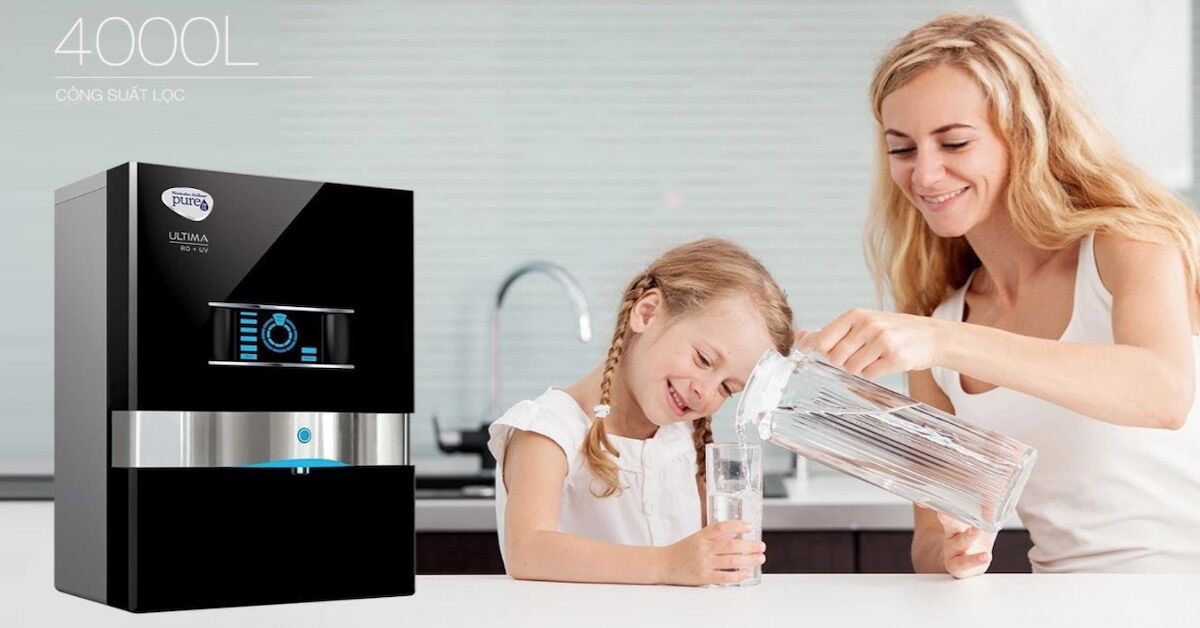 Máy lọc nước Unilever Pureit dành cho mọi gia đình