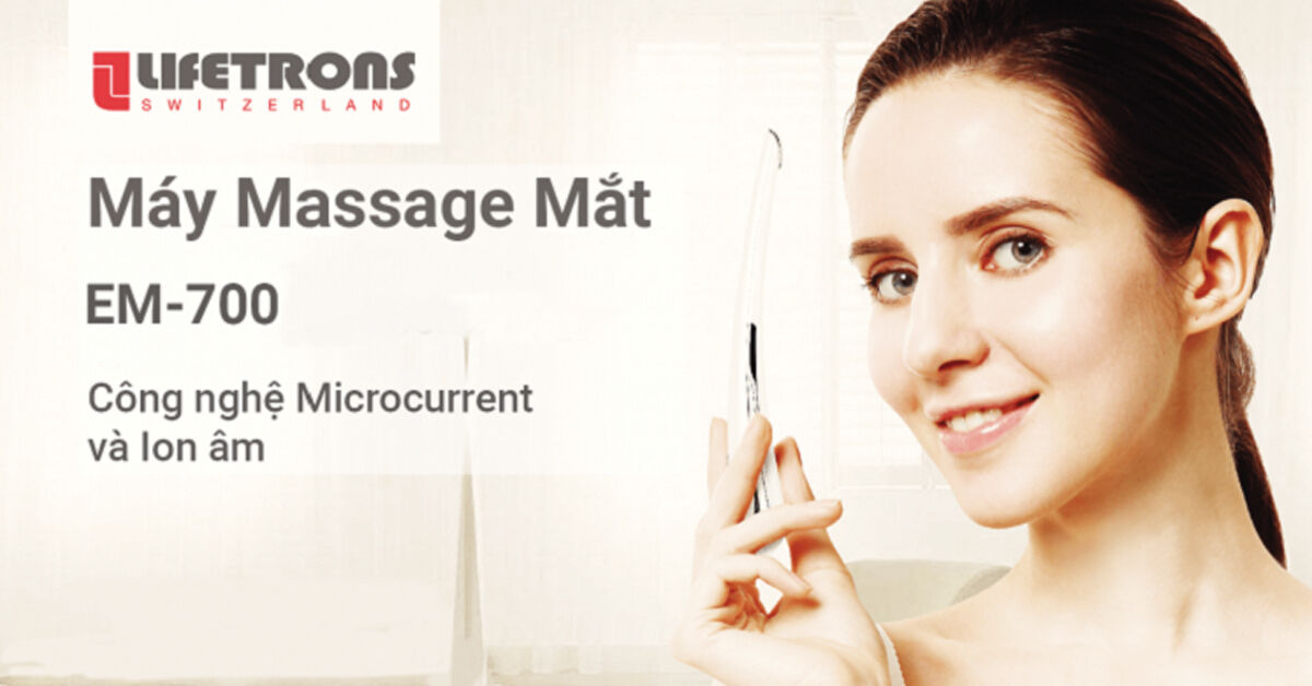 Máy massage mắt Lifetrons EM-700 có ưu điểm gì nổi bật?