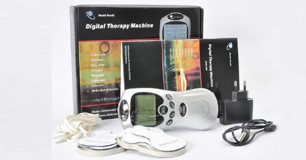 Máy massage xung điện 4 miếng dán và những thông tin cần biết