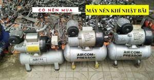 Máy nén khí mini cũ hàng Nhật Bãi giá rẻ nhưng có nên mua không?