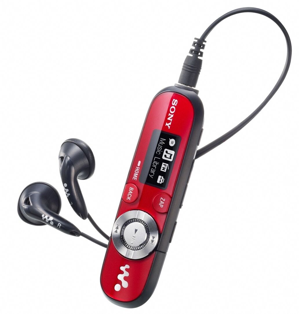 Máy nghe nhạc Sony NWZ-B142F thiết kế nhỏ gọn, âm thanh hay