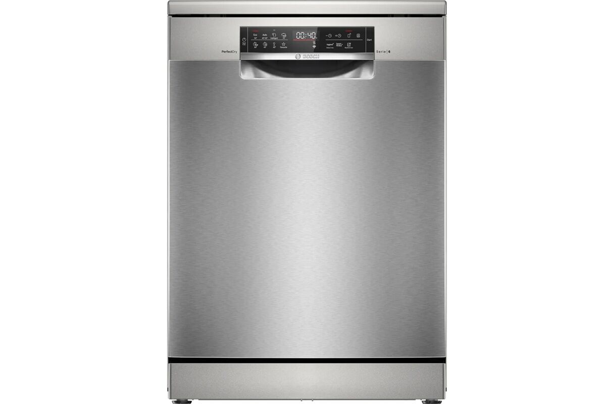 Máy rửa bát 14 bộ Bosch Serie 6 SMS6ZCI00P có sấy Zeolith và tiết kiệm điện nước hiệu quả