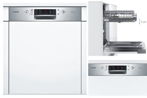 Máy rửa bát âm tủ Bosch SMI46KS00E thiết kế sang trọng, công nghệ hiện đại
