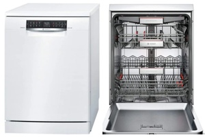 Máy rửa bát Bosch SMS68TW06E Serie 6 thiết kế sang trọng, công nghệ thông minh