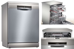 Máy rửa bát Bosch SMS6EDI06E Serie 6 siêu tiết kiệm và thông minh