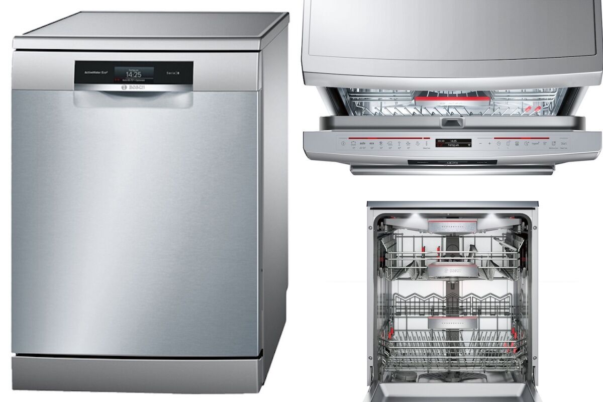 Máy rửa bát độc lập 13 bộ Bosch SMS88TI36E Serie 8 siêu tiết kiệm và tinh tế