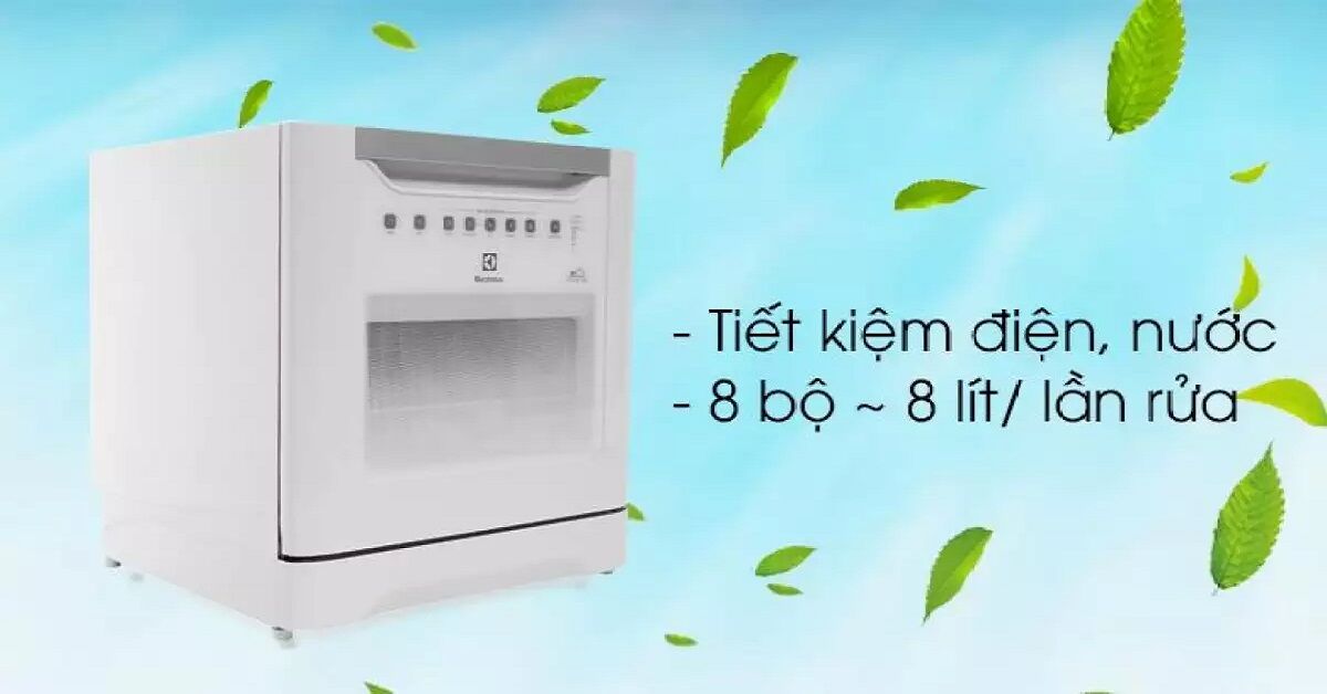 Máy rửa bát Electrolux 8 bộ ESF6010BW “tuy nhỏ nhưng có võ”