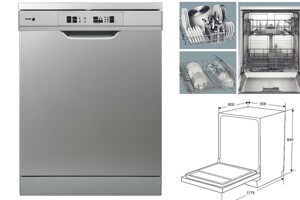Máy rửa bát Fagor 3LVF-61S chuyên gia chăm sóc bữa ăn hằng ngày