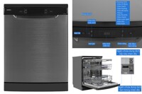 Máy rửa bát Hafele HDW-F602EB (538.21.360) đầu tư cho sự tiện nghi, xứng đáng đến từng đồng