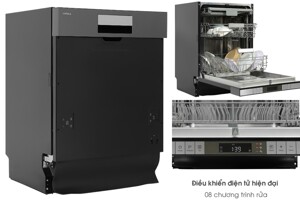 Máy rửa bát Hafele HDW-SI60AB 538.21.320 giúp bát đĩa sạch bong kin kít