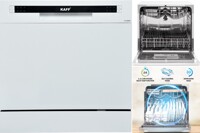 Máy rửa bát Kaff KF-SW800 giải pháp gọn gàng cho gian bếp hiện đại