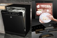 Máy rửa bát Richborn RDP6085SKB 16 bộ, sạch bóng, tiết kiệm