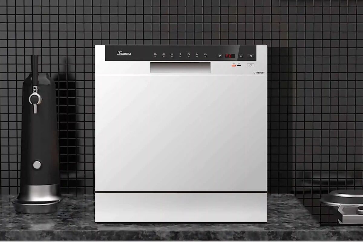 Máy rửa bát Texgio TG-DTW558 tận hưởng bếp sạch thơm mà không cần đụng tay