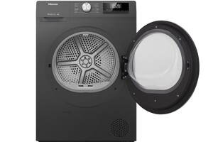 Máy sấy bơm nhiệt 8kg Hisense DH80N1T giá "hạt dẻ", công nghệ hiện đại và rất tiết kiệm điện