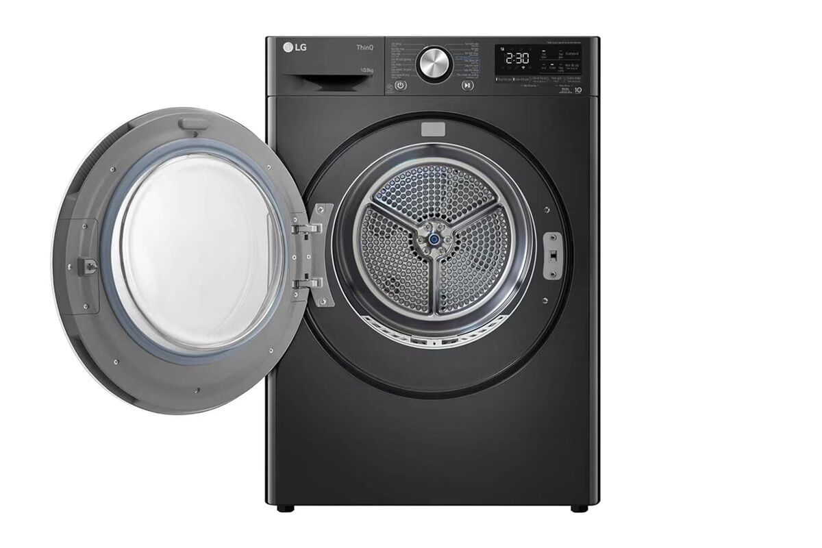 Máy sấy bơm nhiệt LG DVHP50B giảm giá tới 20 triệu đồng, lựa chọn cực "ngon" cho gia đình