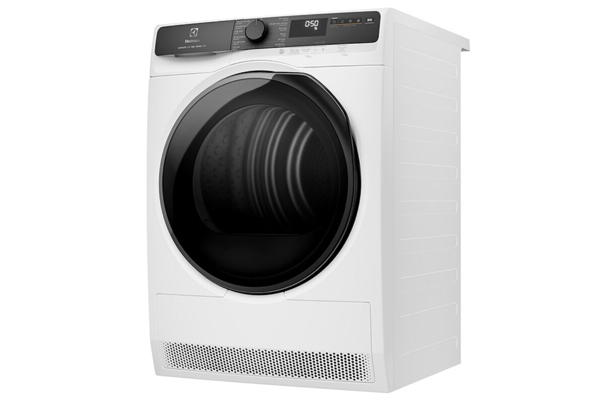Máy sấy quần áo bơm nhiệt Electrolux EDH803J5WC giảm giá 5 triệu: Siêu tiết kiệm điện lại bảo vệ quần áo tốt!