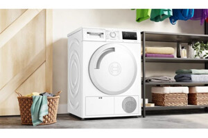 Máy sấy quần áo Bosch serie 4 WTH83028SG: Công nghệ bơm nhiệt cao cấp, mà giá rất rẻ