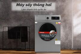 Máy sấy quần áo Toshiba 7kg TD-H80SEV giá chỉ 4,65 triệu mà chất lượng rất tốt