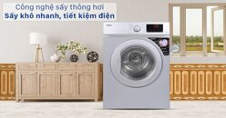 Máy sấy thông hơi Galanz DV-70T5C(S), 7kg sở hữu những thiết kế, tính năng và công nghệ gì nổi trội?